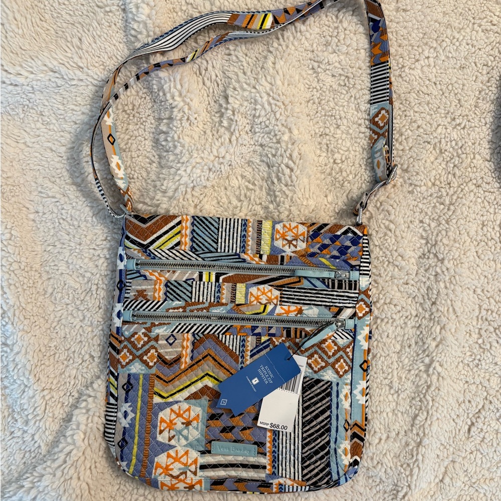 Vera Bradley Triple Zip Hipster